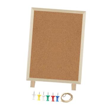 Imagem de Generic Quadro de cortiça para pendurar, quadro de avisos, cronogramas de planejamento, exibição de fotos, quadros de visão montados na parede para decoração, 30 Cm X 40 Cm