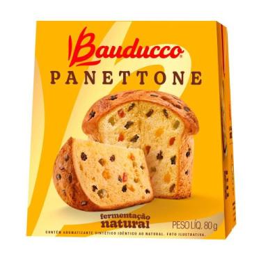 Imagem de Mini Panettone Bauducco Frutas Cristalizadas 80g
