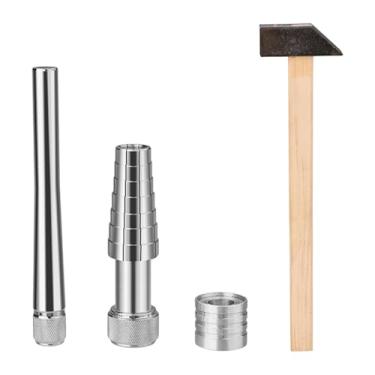 Imagem de FashionCha Ajustador de Tamanho de Maca, Estica E Amplia, Expansor, Ferramenta de Dimensionamento, Uso Doméstico, Joias, Acessórios de Artesanato, Portátil, Prata