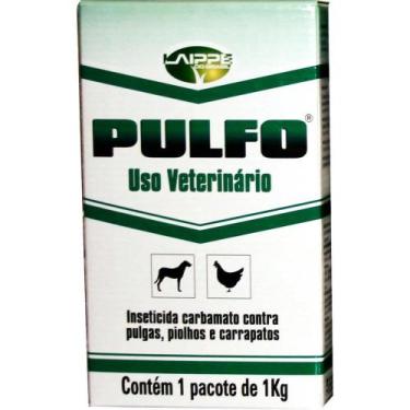 Imagem de Pulfo Inseticida Laippe Carrapaticida Piolhicida Pulguicida 1Kg