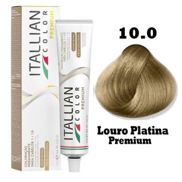 Imagem de Coloração Itallian Premium 60g Louro Platina 10.0