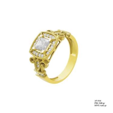 Imagem de Solitário Realeza Kiara em Ouro 18k 6,62g - JoiaUnica