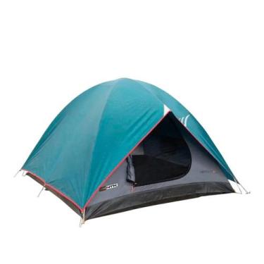 Imagem de Barraca Cherokee GT Para 3/4 Pessoas Piso Térmico - Verde Petróleo - N
