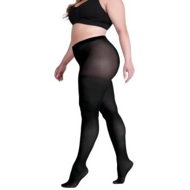 Imagem de Meia calça feminina lupo fio 40 plus tamanho especial opaca 5837, XG, 
