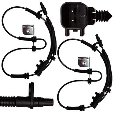 Imagem de 2 peças ABS sensor de velocidade da roda (frontal) 4721561AC/68032194AA compatível com Chrysler Town & Country (11-08)/Voyager(08)/Dodge Grand Caravan (11-08)/Volkswagen Routan (12-09) e mais
