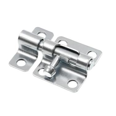 Imagem de Prime-Line U 117510 Porta e portão, trava de parafuso deslizante 5 cm com parafusos, zincado, resistente à ferrugem (pacote único)