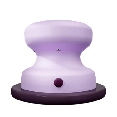 Imagem de cellhelmet Mini alto-falante magnético compacto sem fio Bar Audio com áudio potente, resistência à água IPX5, vida útil da bateria de 6 horas e suporte compatível com MagSafe em roxo lilás