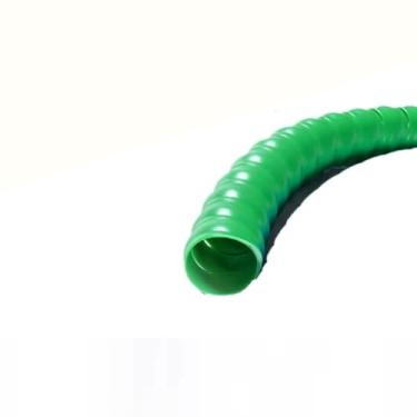 Imagem de Tubo Espiral Para Enrolar Cabos De 5 M (8 Mm-40 Mm) – Protetor De Fios Flexível, PP Durável, Organizador Anti-emaranhamento Para Cabos, Mangueiras Hidráulicas(Green,ID 35mm)