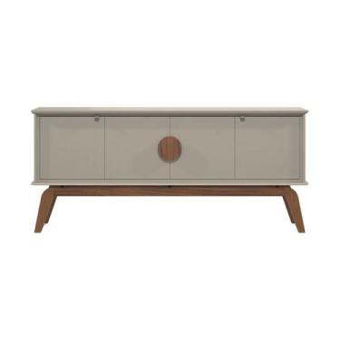 Imagem de Buffet Aparador 4 Portas MDF 168cm de Largura Suporta 20kg - TOPDEAL L