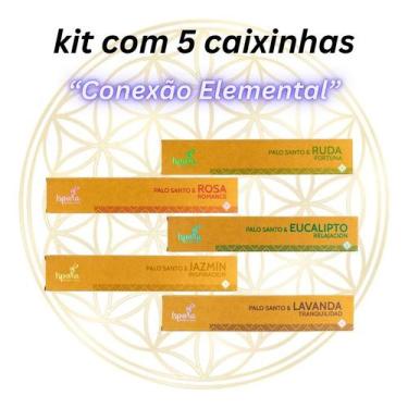 Imagem de KIT C/ 5 Incensos Linha Palo Santo Peruano Ispalla VARETAS - Sagrada M