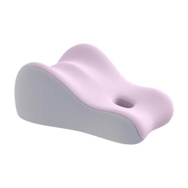 Imagem de AFXGUSD Travesseiro de Espuma Viscoelástica, Travesseiro para Dormir de Bruços, Versátil para Relaxar No Dormitório Ou Assistir a Filmes, Azul, Tamanho real