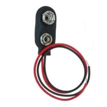 Imagem de Clip Para Bateria 9v Capa De Proteção - Pacote Com 10 Peças - MXT