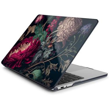 Imagem de Batianda Capa para laptop Microsoft Surface Copilot+ PC 2025 de 13 polegadas (modelo mais recente 2095), estampa artística, ultrafina, leve, resistente a arranhões, capa rígida com proteção, flores
