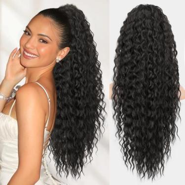 Imagem de Extensão de rabo de cavalo SHMIN Curly Wavy 66 cm Yaki Synthetic - SHN