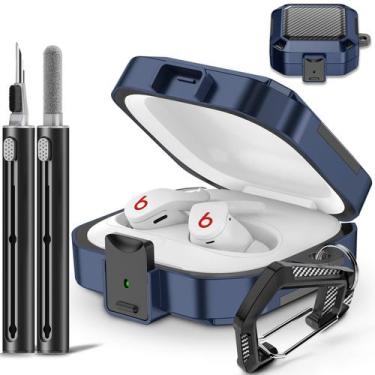 Imagem de Capa para Beats Fit Pro 2021 com trava de segurança em fibra de carbon