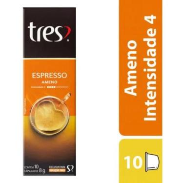 Imagem de Capsula cafe espresso ameno 10un - 3 CORACOES