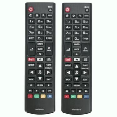 Imagem de  Controle remoto de substituição AKB75095312, controle remoto universal adequado para LG LCD LED UHD QLED Mini LED Smart TVs
