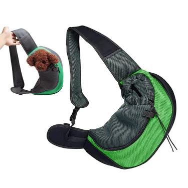 Imagem de Bolsa Canguru Gato Cao Cachorro Pet Mochila Carregador Pequeno Porte Ombro Costas Animal de Estimaçao
