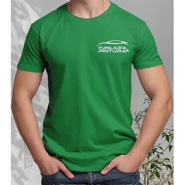 Imagem de Camiseta Camisa Algodão  Feminina Masculina Uniforme Profissional Trab