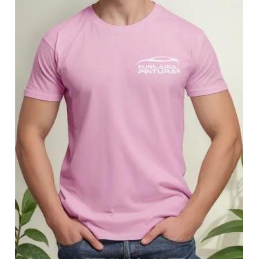Imagem de  Camiseta Camisa Algodão Feminina Masculina  Uniforme Profissional Tra