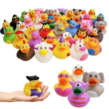 Imagem de Rubber Duck Toy Duckies, pacote com 400 unidades para crianças, banho 