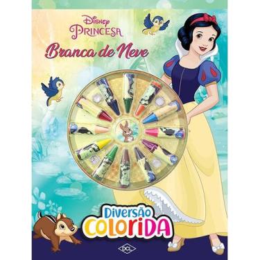 Imagem de Livro - Disney - Cores - Branca de Neve