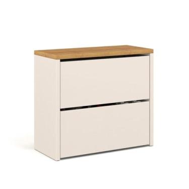 Imagem de Sapateira Caixa Multiuso Sapatos Quarto Banco Sentar Calçadeira para H