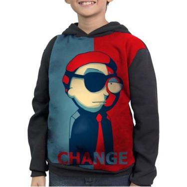 Imagem de Moletom Infantil Evil Morty Evil Rick Rick And Morty - smoke, Preto, 1