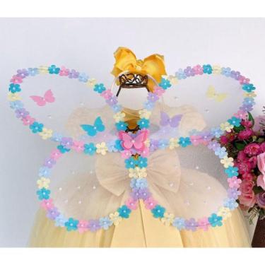 Imagem de Asa de Borboletas e Fadas Infantil - Fantasia para Crianças - no-brand