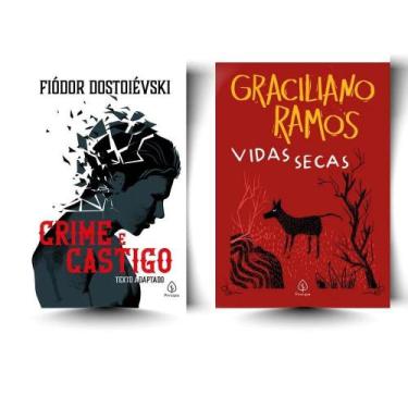 Imagem de Kit: Crime e castigo + Vidas secas (2 Vol) - Kit de Livros, 3
