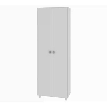 Imagem de Armario Multiuso 2 Portas 7 Prateleiras Am3108 Branco