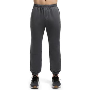 Imagem de Calça de Academia Masculina Fit - Olympikus, Picth gray, GG