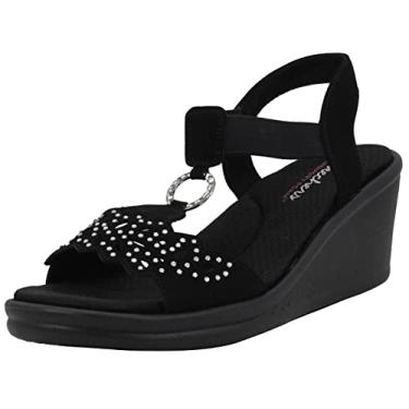 Imagem de Skechers Rumblers Queen B feminino, Preto, 37
