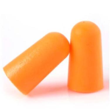 Imagem de Protetor Auricular 3M Espuma Ouvidos Abafador - 20 Pares Laranja, Lara