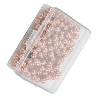 Imagem de RiToEasysports Ferramenta Diy de Alfinete de Plástico de Longa Duração de 200 Peças para Projetos Decorativos, Agulha de Desenho de Aço Inoxidável e Papelão para Uso Doméstico e de Escritório (Ouro