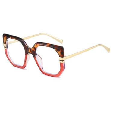 Imagem de HCHES Óculos de Sol Femininos Elegantes e Modernos com Armação de Metal e Proteção Contra Lentes de Luxo (3)