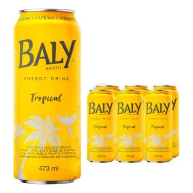 Imagem de Kit Energetico Baly Citrus 473ml Pack Com 6 Unidades