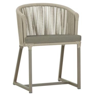 Imagem de Cadeira De Jantar Noronha Alumínio Fendi E8 Trama Original Rami