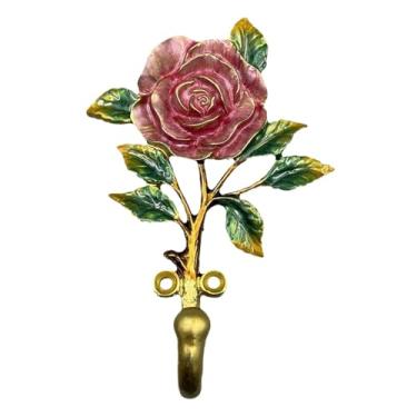 Imagem de Ｂｅｓｇａ Cabide de parede único, organizador, ornamento, presente decorativo, em liga de zinco, gancho para casacos, bolsas, chapéus e chaves, para