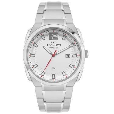 Imagem de Relógio Technos Masculino Skymaster Prata - 2315lbi-1b
