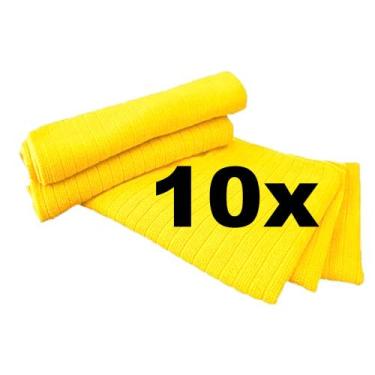 Imagem de Flanela Para Limpeza De Lava Rápido Microfibra Sem Danos - cb, 10unida