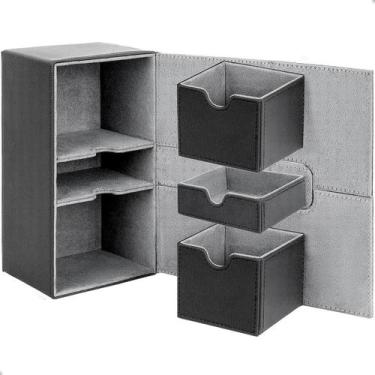 Imagem de Deck Box Torre 200 + Premium Case Over Magic Yugioh Pokemo - Overall