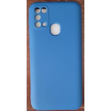 Imagem de Capa Capinha M31/M315/M21S da Samsung Silicone Aveludado - CC, Azul Ma