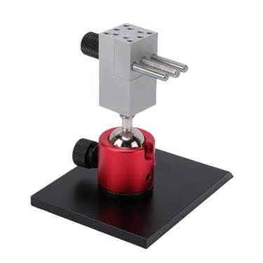 Imagem de Fabater Mini Torno de Bancada, Torno Pequeno de Liga de Alumínio Com Largura de Aperto Ajustável de 0-2,48 pol., Ferramenta de Reparol, Inclinação de 90 ° e Ajustes Horizontais