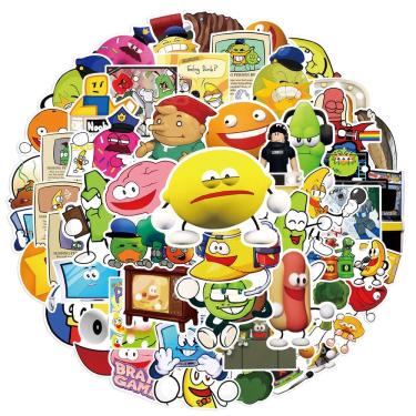 Imagem de Adesivos Shovelwares Brains Games Robloxs Waterproof 50 unidades