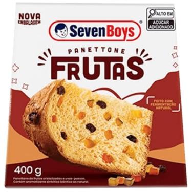 Imagem de Seven Boys Panettone Frutas com Frutas Cristalizadas e Uvas Passas, 400g