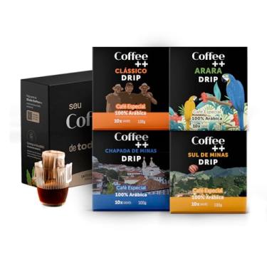 Imagem de Café em Sachê Coffee Mais Drip Coffee Variedades - 40 unidades