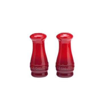 Imagem de Saleiro E Pimenteiro Vermelho 2 Peças 110Ml - Le Creuset Vermelha
