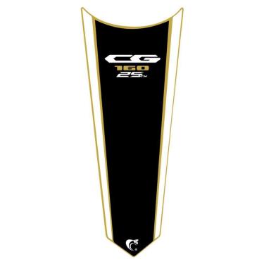 Imagem de Adesivo Faixa Gravata Tanque Moto Cg Titan 125/150/160 Dourado Cor Cg 160