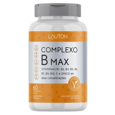 Imagem de Multivitaminico Complexo B Max 60 Caps - Lauton-Unissex
